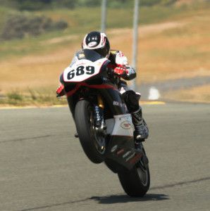 Scherwick Min, semi-pro Superbike-Coach student