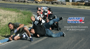 Superbike-Coach knee down classes are fun and efficient