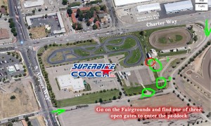 Ways to enter the paddock for your Superbike-Coach class