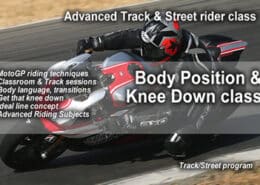 Superbike-Coach Body positioning class