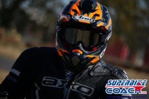 Can Akkaya Cornering school at Superbike-Coach Corp 1on1 options