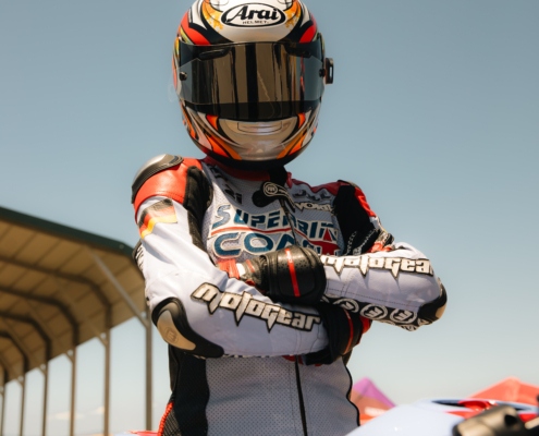 Jill Akkaya, assistant coach at Superbike-Coach Corp